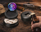 Virgo Zodiac Sign Gift Snus Storage Case Bottle Opener