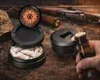 Celestial Third Eye Sun Snus Storage Case Bottle Opener