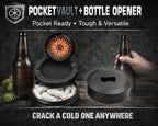 Celestial Third Eye Sun Snus Storage Case Bottle Opener
