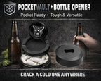 Pitbull Day Of The Dead Snus Storage Case Bottle Opener