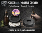 Purple Dragon Fantasy Snus Storage Case Bottle Opener