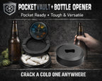 Yggdrasil Nine Realms Wheel Snus Storage Case Bottle Opener