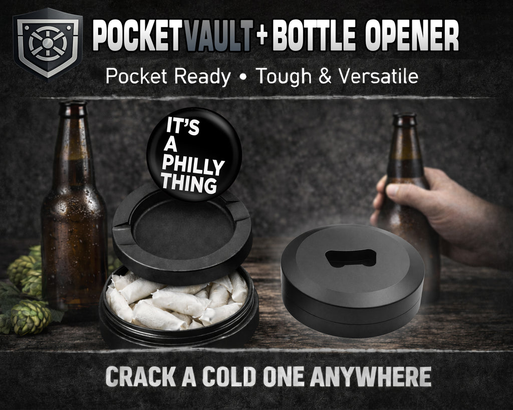 It's A Philly Thing Snus Storage Case Bottle Opener