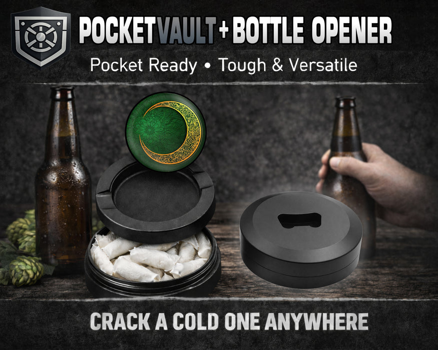 Plain Blank Snus Storage Case Bottle Opener