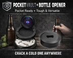 Neon Eye Chaos Sigil Snus Storage Case Bottle Opener