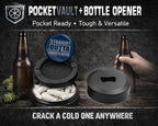 Straight Outta Cowboys Nation Snus Storage Case Bottle Opener