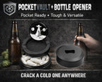Intergalactic Pyramid Theory Snus Storage Case Bottle Opener