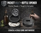 Molon Labe Spartan Helmet Snus Storage Case Bottle Opener