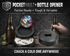 Dragon Mythical Fantasy Snus Storage Case Bottle Opener