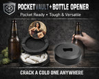 Sultry Vintage Glamour Muse Snus Storage Case Bottle Opener