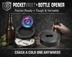 Neon Lights Snus Storage Case Bottle Opener
