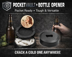 Vintage Rose Scented Beauty Snus Storage Case Bottle Opener