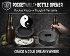 Yin Yang  Snus Storage Case Bottle Opener