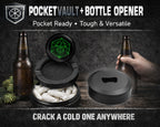 Eye Of Providence Snus Storage Case Bottle Opener