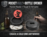 Retro Cat Minimalist Snus Storage Case Bottle Opener