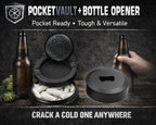 Occult Timekeeper Alchemy Seal Snus Storage Case Bottle Opener