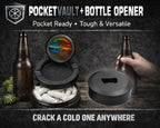 Valknut Tree of Seasons Snus Storage Case Bottle Opener
