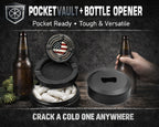 American Flag Snus Storage Case Bottle Opener