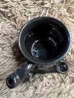 Sip N' Sesh Ceramic Mug and Pipe | Pipe Mug For Coffee, Tea and Dry Herb