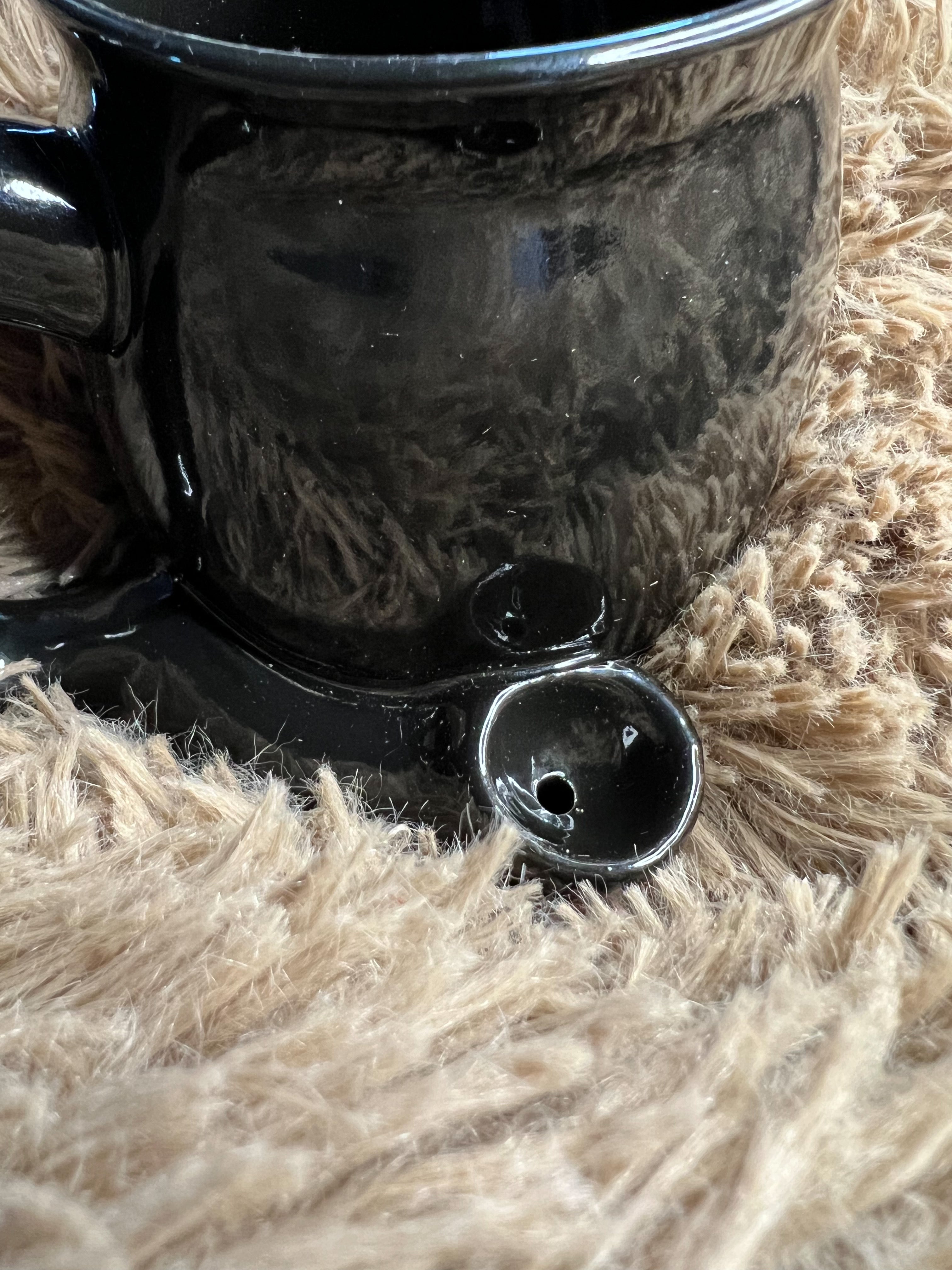 Sip N' Sesh Ceramic Mug and Pipe | Pipe Mug For Coffee, Tea and Dry Herb