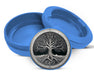 Norse Yggdrasil Tree Of Life Snus Storage Case Blue