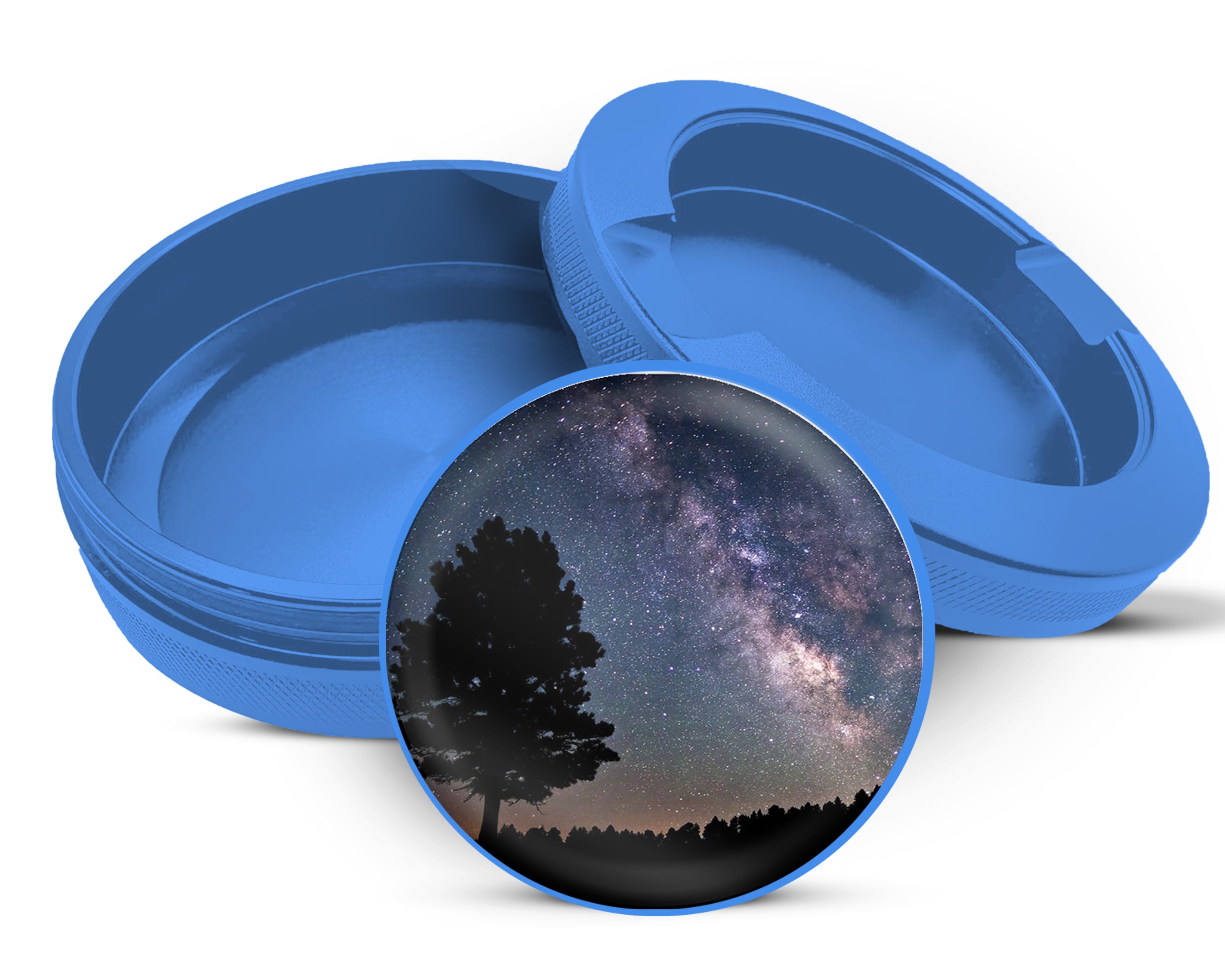 Milky Way Galaxy Snus Storage Case Blue