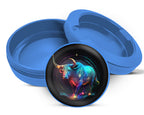 Taurus Zodiac Astrology Snus Storage Case Blue