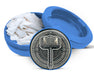 Thor's Hammer Mjolnir Snus Storage Case Blue