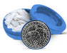 Norse Ravens Snus Holder, Huginn, Muninn, and Jack Zyn Storage Case Blue
