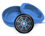 Futuristic Energy Core Seal Zyn Storage Case Blue