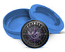 Mystic Pisces Moon Mandala Snus Storage Case Blue