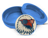 Patriotic Eagle With Sunglasses Snus Storage Case Blue