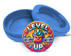 LEVEL UP Gamer Snus Holder, 8-Bit Retro Snus Storage Case Blue