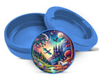 Dragon Mythical Fantasy Snus Storage Case Blue