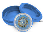 Astrological Zodiac Signs Clock Snus Storage Case Blue