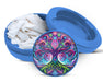 Psychedelic Yggdrasil, Old Norse Tree Of Life Zyn Storage Case Blue