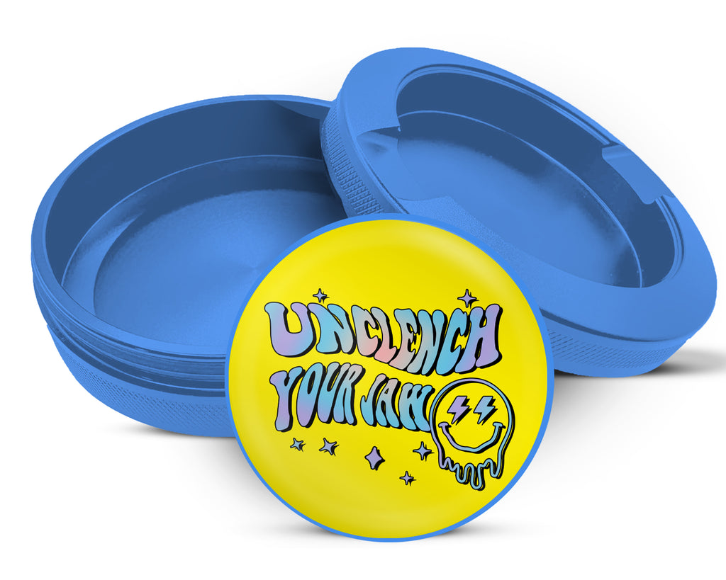 Unclench Your Jaw Snus Storage Case Blue