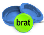 Brat Lime Green Grinder Snus Storage Case Blue