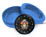 Trippy Rainbow Mushroom Crew Zyn Storage Case Blue