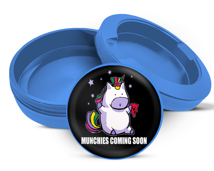 Unicorn Munchies Coming Soon Snus Storage Case Blue