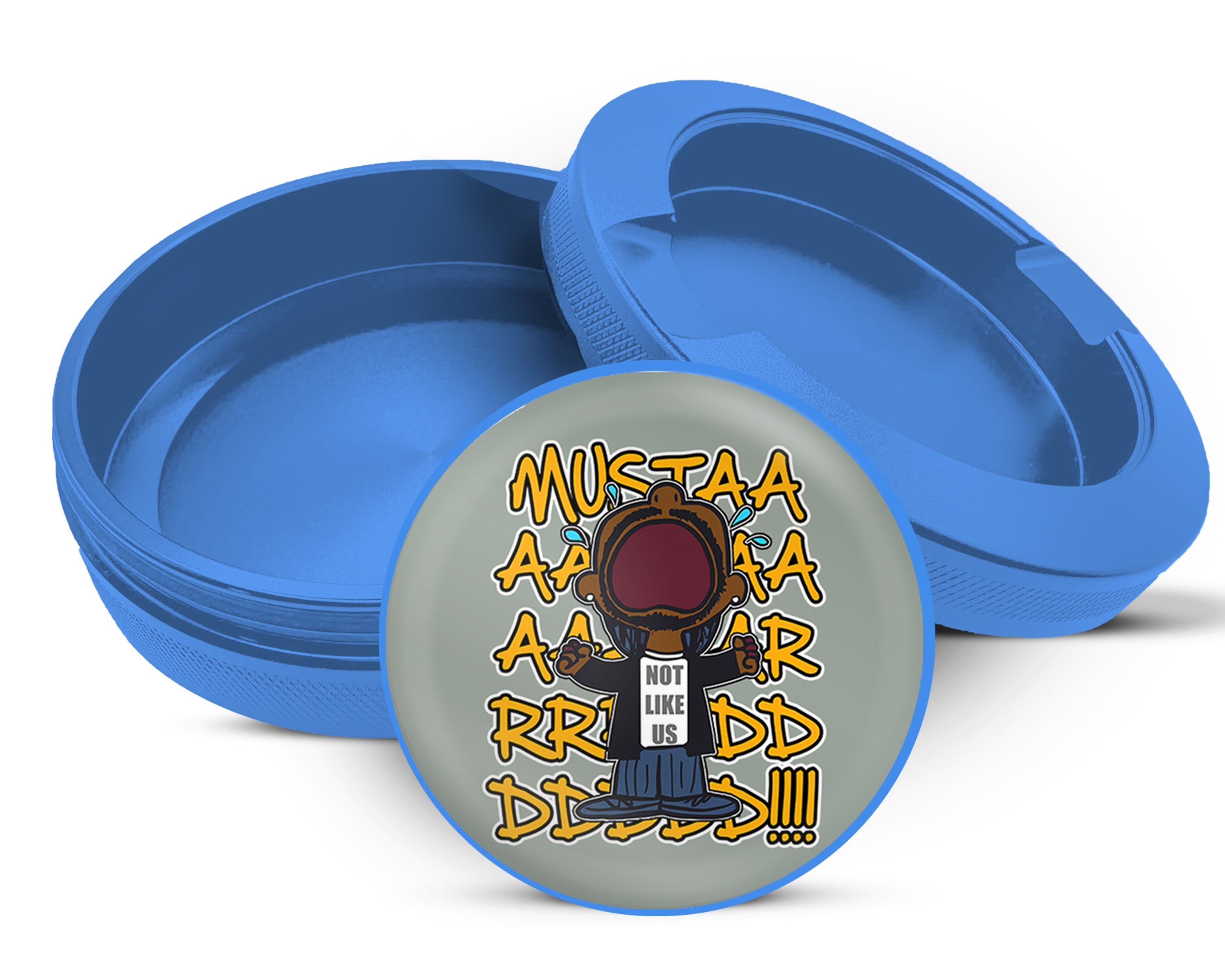 Mustard! Kdot Meme Snus Storage Case Blue