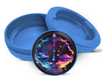 Libra Zodiac Sign Gift, Birth Sign Snus Storage Case Blue