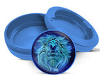 Leo Zodiac Astrology Snus Storage Case Blue