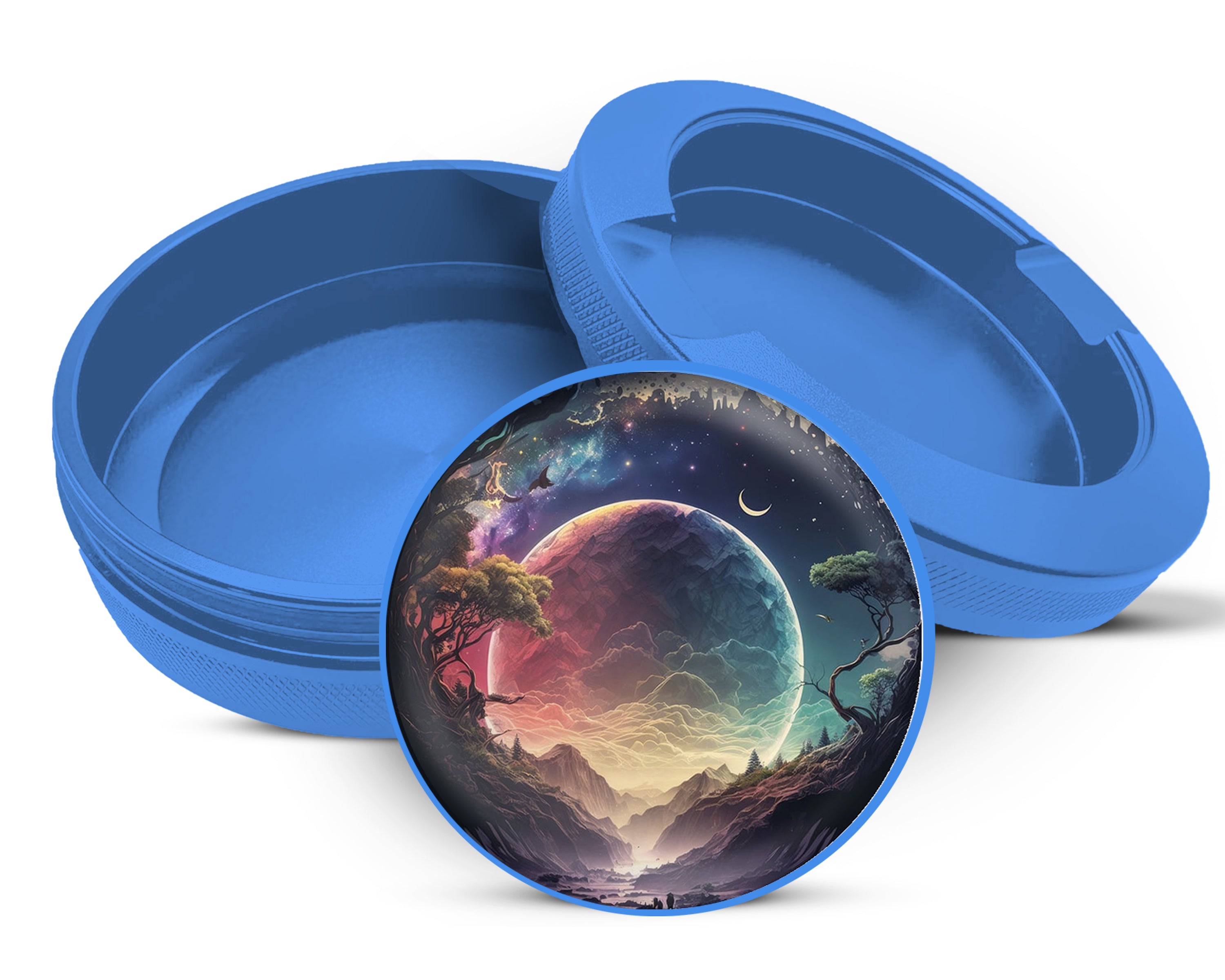 World Within A World Snus Storage Case Blue