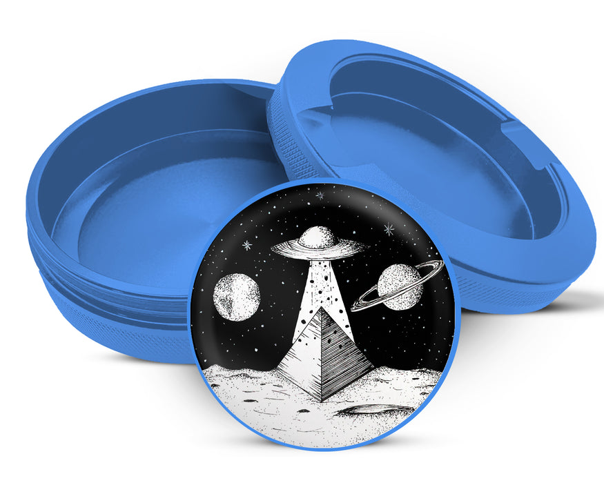 Intergalactic Pyramid Theory Snus Storage Case Blue