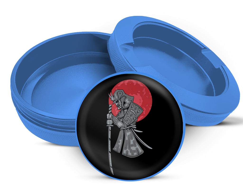 Japanese Samurai Anime Snus Storage Case Blue