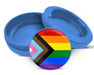 Progressive Pride Flag LGBTQ+ Inclusive Snus Storage Case Blue