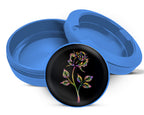 Rose Gift For Her Snus Storage Case Blue