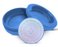 Celestial Crystal Energy Grid Snus Storage Case Blue