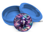 Cosmic Witchy Woman  Snus Storage Case Blue